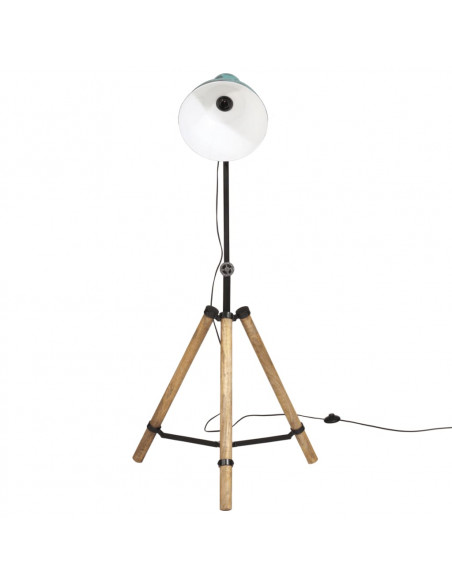 Lampada da Terra 25 W Blu Anticato 75x75x90-150 cm E27
