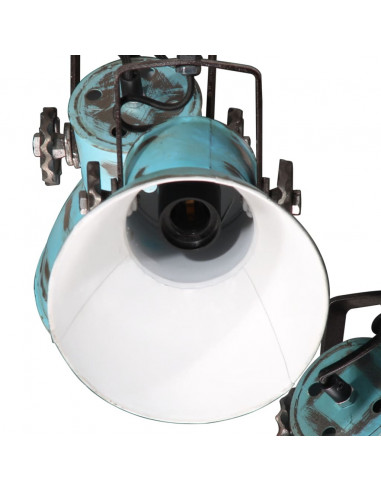 Lampada Pensile 25 W Blu Anticato 30x30x100 cm E27