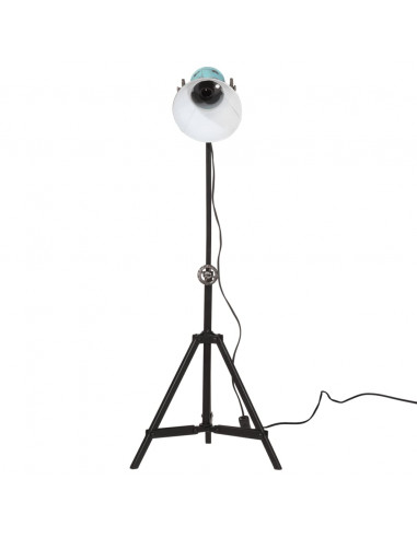 Lampada da Terra 25 W Blu Anticato 35x35x65/95 cm E27