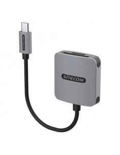 Lettore schede memoria Sitecom MD 1008 USB C Card Reader UHS I Grey Gr