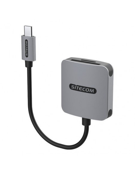 Lettore schede memoria Sitecom MD 1008 USB C Card Reader UHS I Grey Gr