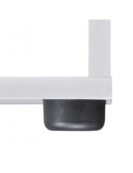 Libreria / Scaffale Espositore a Scala 142 cm Bianco
