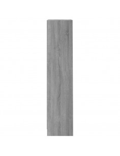 Libreria 3 Ripiani Grigio Sonoma 40x24x109 cm Legno Multistrato