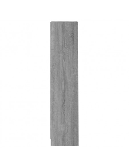 Libreria 3 Ripiani Grigio Sonoma 40x24x109 cm Legno Multistrato