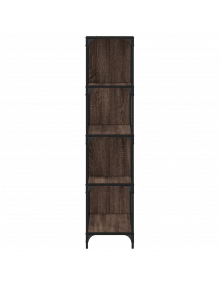 Libreria 4Gradini Rovere Marrone 139x33,5x149 Legno Multistrato