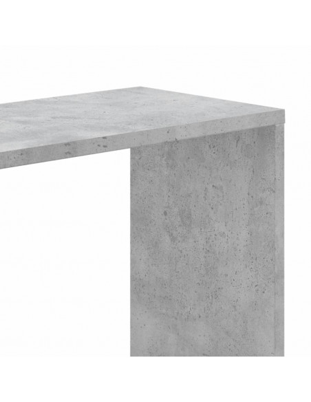 Libreria 5 Ripiani Grigio Cemento 45x23,5x162,5cm Multistrato