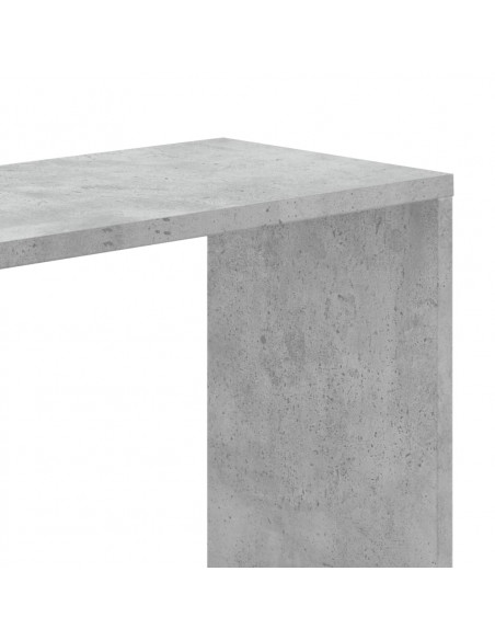 Libreria 5 Ripiani Grigio Cemento 80,5x23,5x162,5cm Multistrato