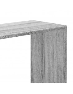 Libreria 5 Ripiani Grigio Sonoma 80,5x23,5x162,5cm Multistrato