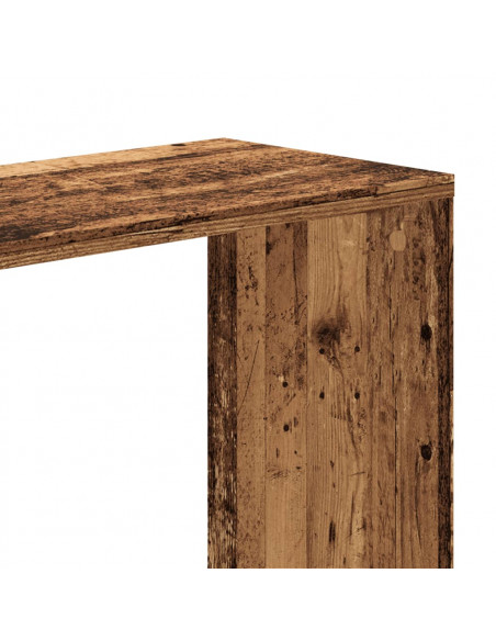 Libreria 5 Ripiani Legno Vecchio 80,5x23,5x162,5cm Multistrato