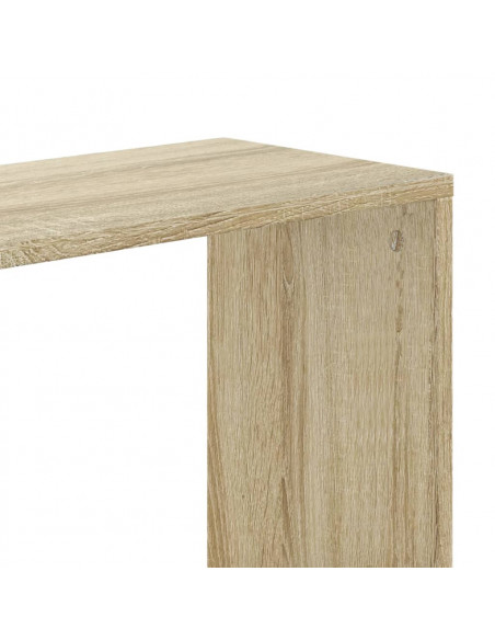 Libreria 5 Ripiani Rovere Sonoma 80,5x23,5x162,5cm Multistrato