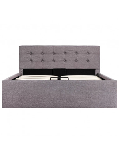 Giroletto con Contenitore Grigio Talpa in Tessuto 120x200 cm