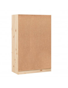 Libreria 70x33x110 cm in Legno Massello di Pino