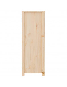 Libreria 80x35x97 cm in Legno Massello di Pino