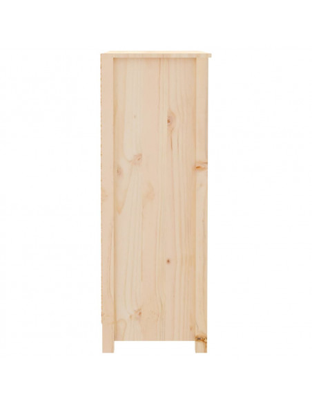 Libreria 80x35x97 cm in Legno Massello di Pino
