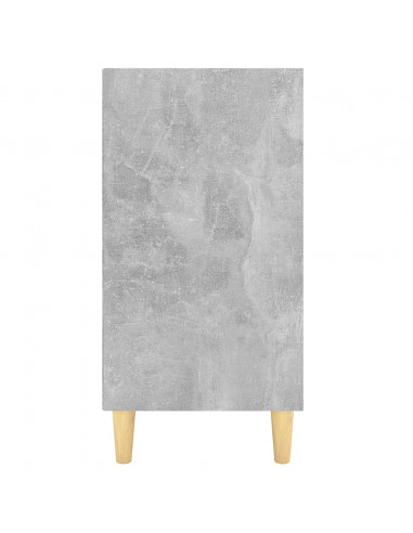 Credenza Grigio Cemento 103,5x35x70 cm in Legno Multistrato