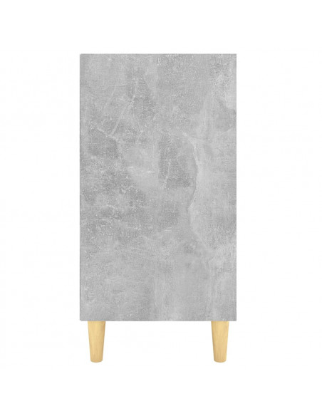 Credenza Grigio Cemento 103,5x35x70 cm in Legno Multistrato