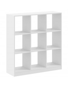 Libreria Bianca 102x32x108 cm in Truciolato