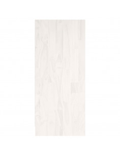 Libreria Bianca 104x33x76 cm in Legno Massello di Pino