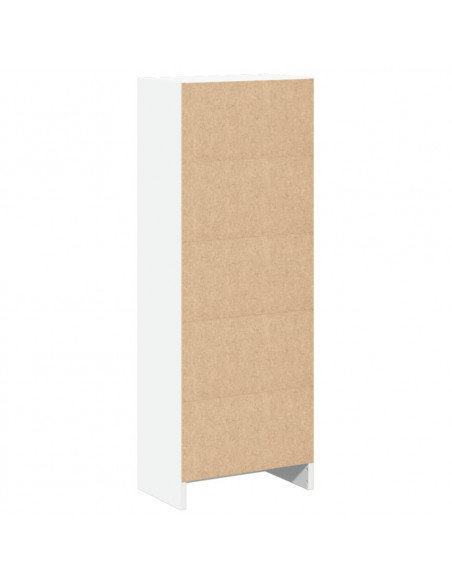 Libreria Bianca 40x24x109 cm in Truciolato