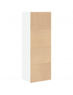 Libreria Bianca 40x30x114 cm in Legno Multistrato