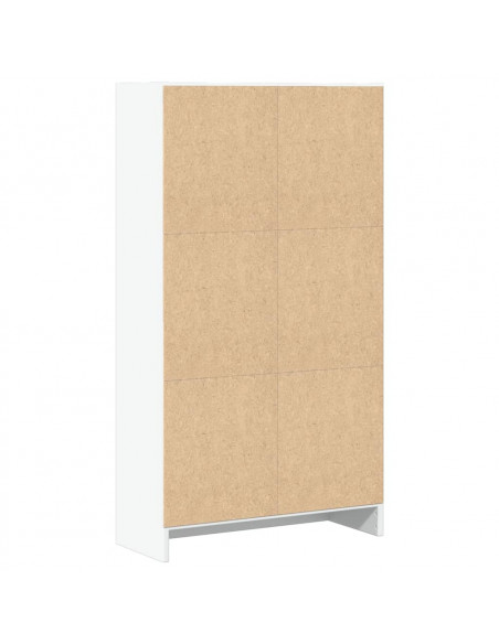 Libreria Bianca 60x24x109 cm in Truciolato
