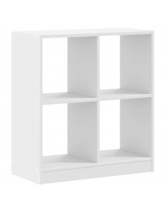 Libreria Bianca 68,5x32x75 cm in Legno Multistrato