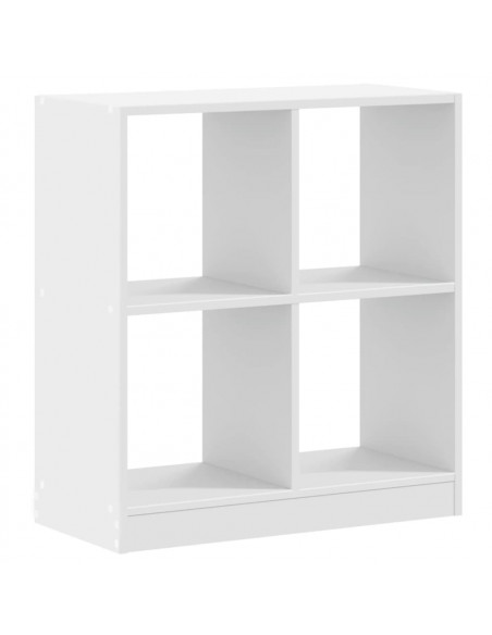 Libreria Bianca 68,5x32x75 cm in Legno Multistrato
