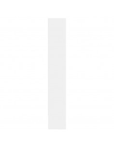 Libreria Bianca 80x30x189 cm in Legno Multistrato