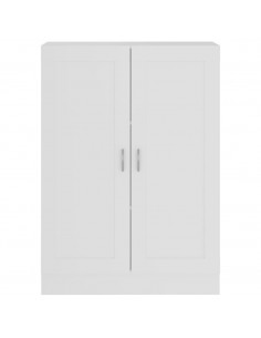 Libreria Bianca 82,5x30,5x115 cm in Legno Multistrato