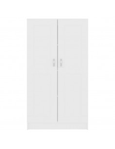 Libreria Bianca 82,5x30,5x150 cm in Legno Multistrato