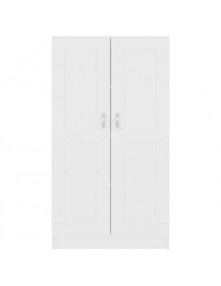 Libreria Bianca 82,5x30,5x150 cm in Legno Multistrato