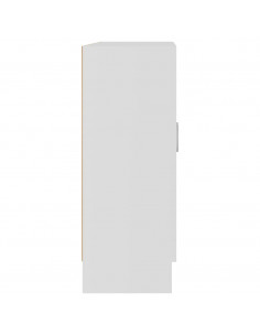 Libreria Bianca 82,5x30,5x80 cm in Legno Multistrato