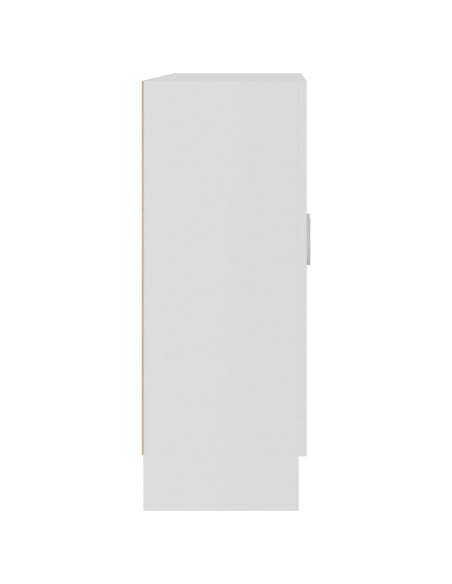 Libreria Bianca 82,5x30,5x80 cm in Legno Multistrato