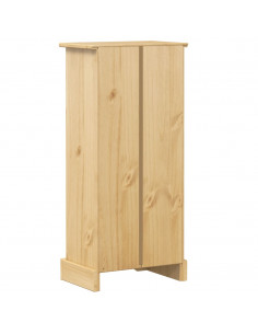 Libreria Corona 46x29x100 cm in Legno Massello di Pino