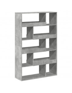 Libreria Grigio Cemento 100x33x156,5 cm in Truciolato