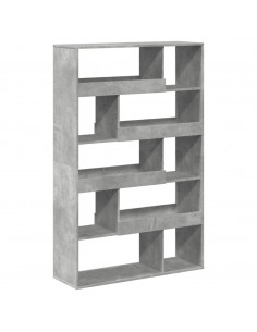 Libreria Grigio Cemento 100x33x156,5 cm in Truciolato