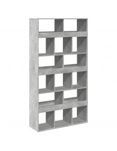 Libreria Grigio Cemento 100x33x187,5 cm in Truciolato