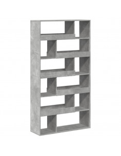 Libreria Grigio Cemento 100x33x187,5 cm in Truciolato