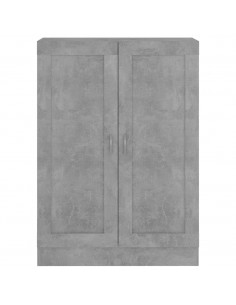 Libreria Grigio Cemento 82,5x30,5x115 cm in Legno Multistrato