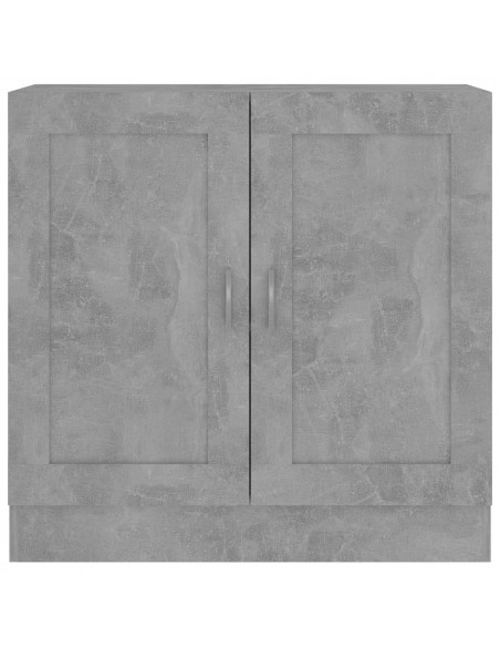 Libreria Grigio Cemento 82,5x30,5x80 cm in Legno Multistrato