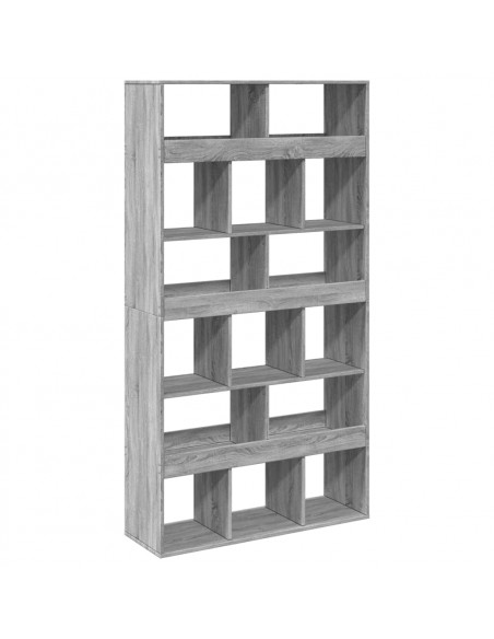 Libreria Grigio Sonoma 100x33x187,5 cm in Truciolato