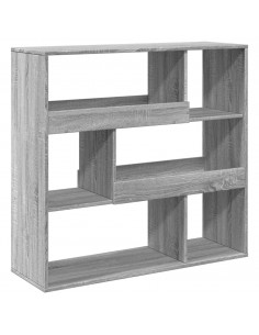 Libreria Grigio Sonoma 100x33x94,5 cm in Truciolato