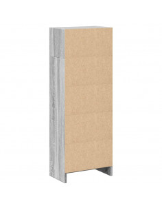 Libreria Grigio Sonoma 40x24x109 cm in Truciolato