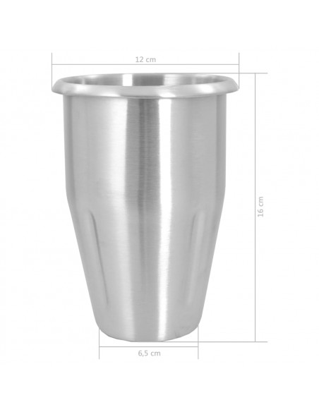 Frullatore per Frappè in Acciaio Inossidabile 1 L