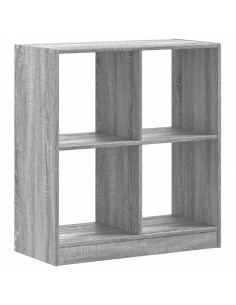 Libreria Grigio Sonoma 68,5x32x75 cm in Legno Multistrato