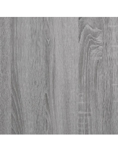 Libreria Grigio Sonoma 97,5x29,5x100 cm in Legno Multistrato