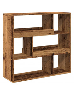 Divisorio Legno Antico 100x33x94,5 cm in Truciolato