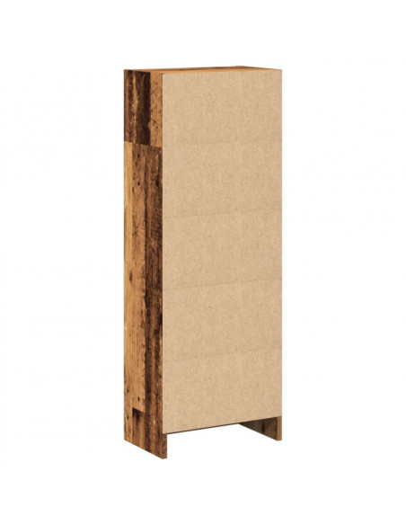 Libreria Legno Antico 40x24x109 cm in Truciolato