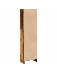 Libreria Legno Antico 40x24x143 cm in Truciolato