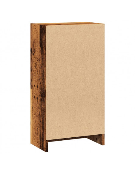 Libreria Legno Antico 40x24x76 cm in Truciolato